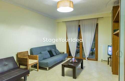 Thermi Apartment | Lux apartment - one bedroom , living room , kitchen , bathroom - for 1 to 7 people, also for parties & gatherings up to 25 people, only 15 minutes from Thessaloniki city center and 8' minutes from Thessaloniki airport