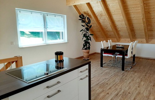 Rot an der Rot Apartment | Luxurious and modern top floor apartment with terrace