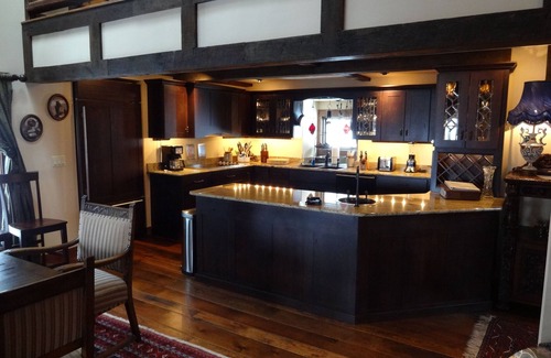 Timberline Ski Chalet | Luxurious, rustic, private vacation home with great view.