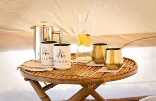 West Stayton House | Luxurious Tent Vacation Rental on Glamping Site near Salem, Oregon