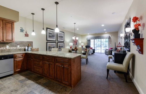 Branson Condo | Luxury 2 Bedroom Condo - Walk-In Unit, No Stairs and close to Branson Landing/1105