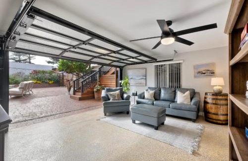 Carlsbad Village House | Luxury Beach Duplex, Sleeps 9, Dog-Friendly, AC, Fire Pit & Grill