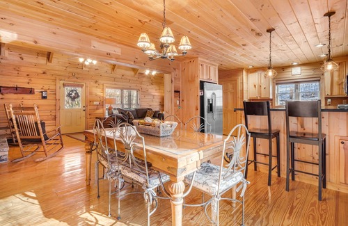 Wolf Laurel House | Luxury cabin in the woods.