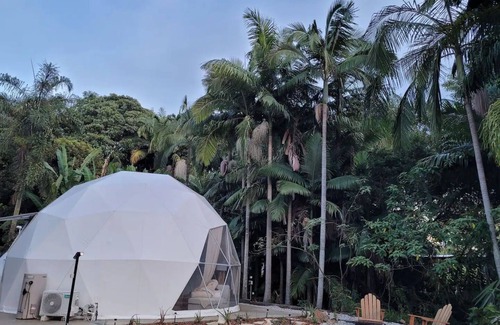 Tamborine House | Luxury Glamping dome under the stars