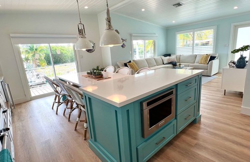 Indian Waterways House | Luxury Islamorada Oasis: Pool, Dock, Fire Pit, King Beds & Canal Views