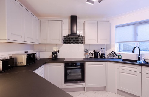Brownswood Condo | Luxury, Modern Apartment w/Netflix in Zone 2
