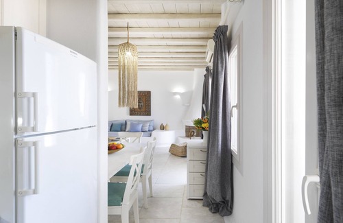 Agios Ioannis Villa | Luxury Myconian Sunset Villa with Private Pool, 5Km to Windmills