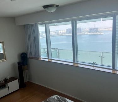 Al Raha Beach Apartment | Luxury private sea view room