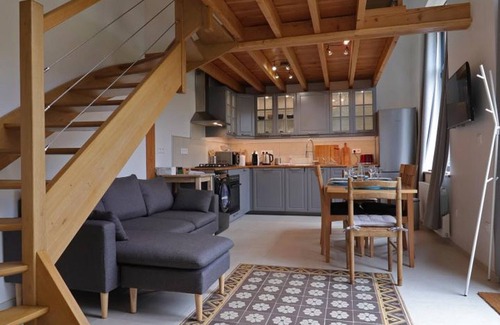 L'Aigle Apartment | Luxury Retreat with Indoor Pool, Sauna, and Sports Facilities in Scenic French Countryside
