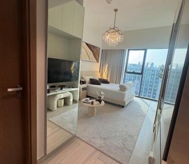Jadaf Apartment | Luxury Studio Burj Khalifa View