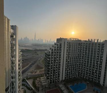 Jadaf Apartment | Luxury Studio Burj Khalifa View