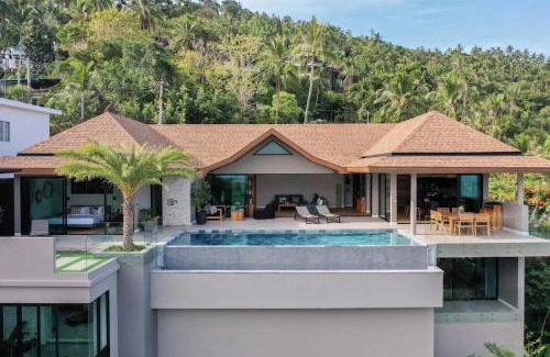 Lamai City Center Villa | Luxury Villa Swann 4br Panorama & Pool