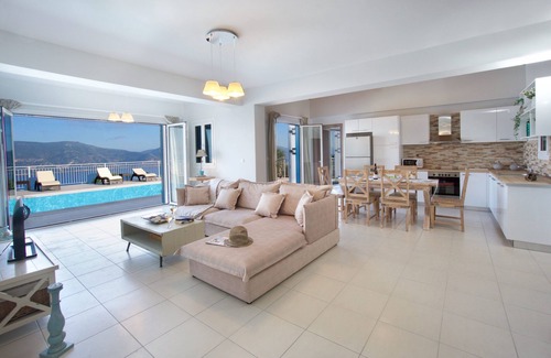 Katsarata Villa | Luxury Villa with Breathtaking Sea Views, Private Pool, Near Fiskardo Bay