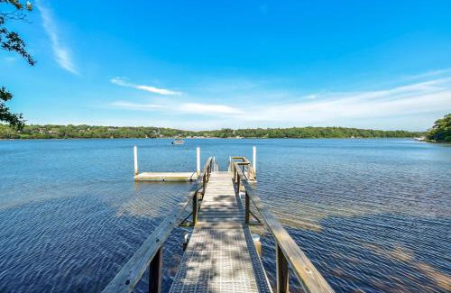 South Yarmouth House | Luxury Waterfront Home w Heated Pool and Hot Tub