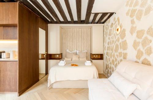 3rd Arrondissement Apartment | M1 - Magnificent Studio in Le Marais's Heart