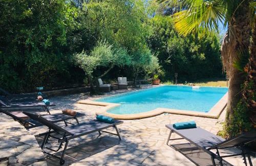 Saint-Vincent-de-Barbeyrargues House | Magnifique Villa typique du Sud avec Piscine privée et jardin méditerranéen