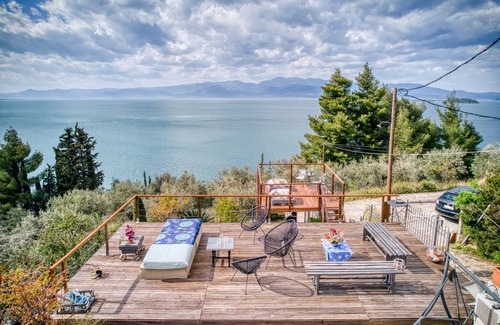 Kamena Vourla Villa | Magical View, Villa Asproneri, Kamena Vourla