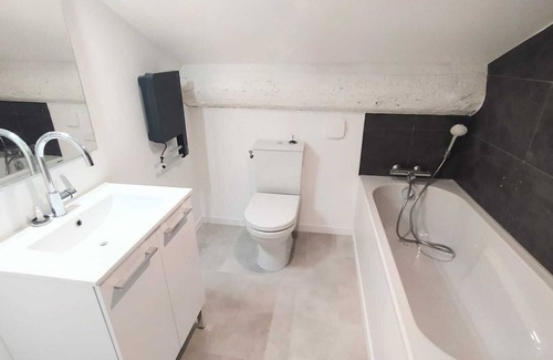 Saint-Laurent-sur-Saone Apartment | Magnificent Duplex on patio