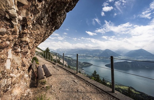 Vitznau House | Magnificent mountain & lake views on the Rigi. At the famous mountain railroad