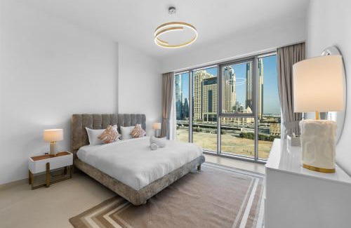 Al Safa Apartment | Magnificent - New 1BR in Canal Front Residences