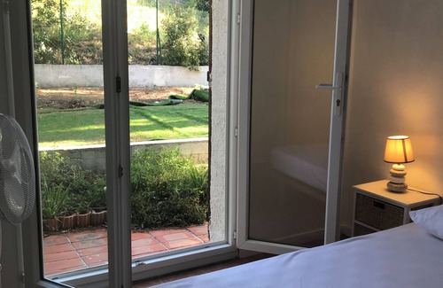 La Panouse Bed & Breakfast | Magnificent unobstructed view of our creeks, the town and the velodrome, absolute peace and quiet.
