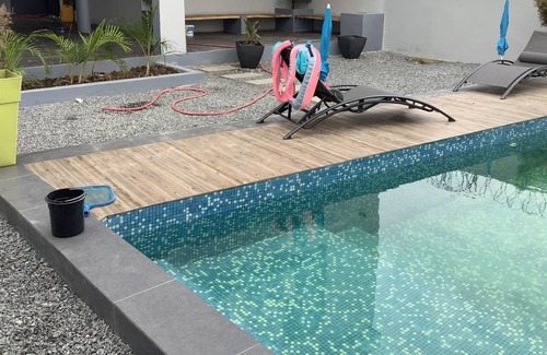 Agbodrafo House | Maison Avec Piscine à Kpogan vue sur la mer