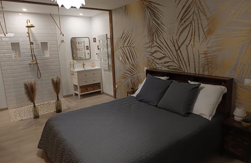 Caudrot Bed & Breakfast | Maison D'hôtes L'atelier Détente et Spa Animaux Acceptés Jacuzzi, Sauna = Option