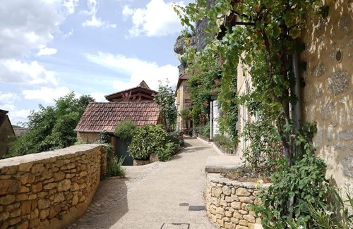 Les Eyzies House | Maison Pittoresque Dans Petite rue au Calme Sous les Rochers