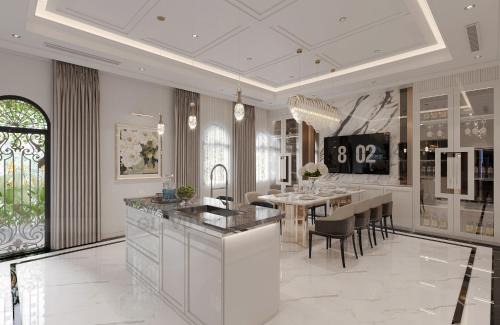 Hai Ba Trung Apartment | Maison Royale Lumière Hanoi-Spacious Balcony For Group-Late Check out