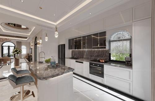 Hai Ba Trung Apartment | Maison Royale Lumière Hanoi-Spacious Balcony For Group-Late Check out