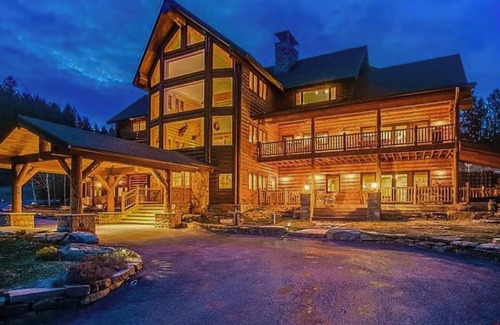 Purgatory House | Majestic Manor with Private Pool, Theater Room, Large outdoor wedding altar