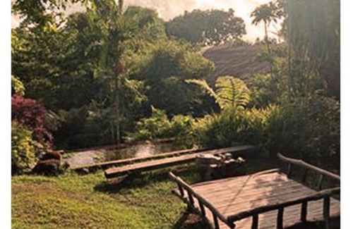 Alfonso Bed & Breakfast | Maka-Kalinaw 5 Wabi sabi Room, Forest Deck View