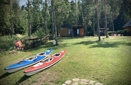 Szeligi Cottage | Makosieje Resort with the view on the lake