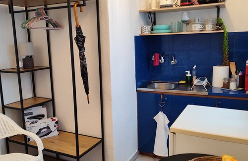 Leptokaria Apartment | Mana Mia ! Sleep by the Gods, Wake by the Sea – 1BD apt Seaview Escape