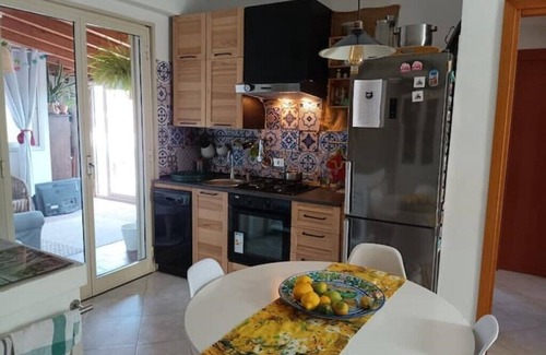 Roccalumera Apartment | Mare Verde apartment, beachfront, cozy, ideal for families.