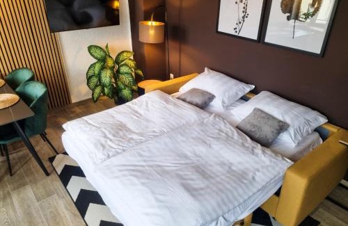 Greiz Apartment | maremar - Design Maisonette Altstadt - 4 Pers - 57qm - Luxus Boxspringbett - Küche - Arbeitsplatz - privater Parkplatz