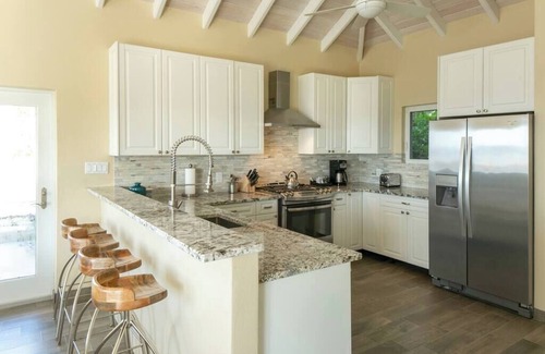 Great Cruz Bay Villa | Maria Bluff Cottage-Romantic, Ocean Views, Modern, Private Pool