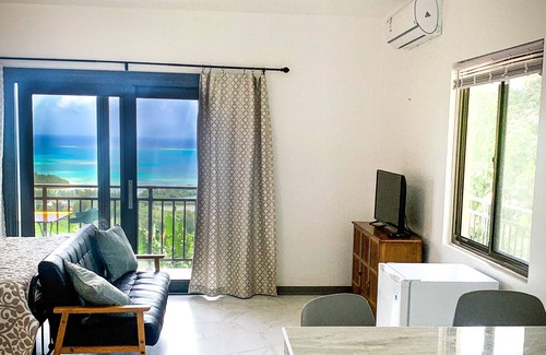 Capital Hill Apartment | Mariana’s Haven-ocean view with 5-10minutes from beaches, restaurants and stores