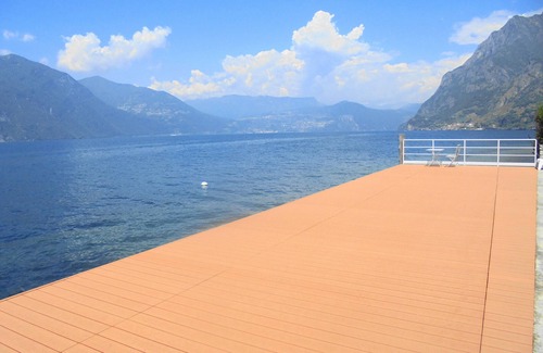 Marone Apartment | Marone: Loreto studio with private garden and mountain view