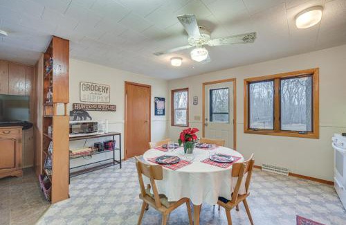 Mason House | Mason Cabin with Private Dock on Marengo Lake!