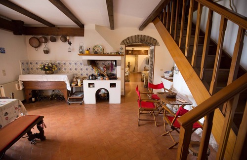Sermoneta Villa | Medieval villa with swimming pool and gazebo in the historic walls - near Rome Naples