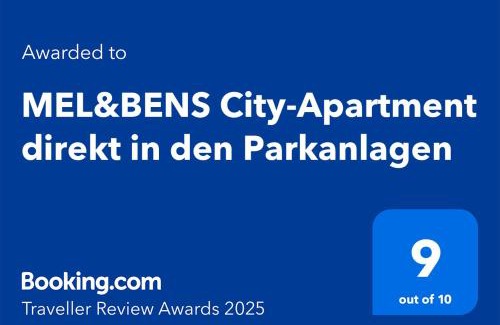 Bahnhofsvorstadt Apartment | MEL&BENS City Apartment Terrasse Wallanlagen
