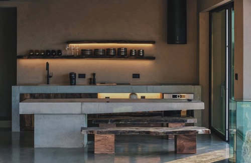 Tsikalaria Villa | Mesmerising sea views, 50m2 heated pool, high-end home cinema, minimal design