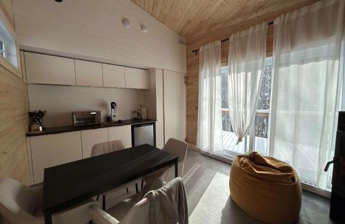 Notre-Dame-Auxiliatrice-de-Buckland Ski Chalet | Micro-Cabine in the Mountains - Solstice 4