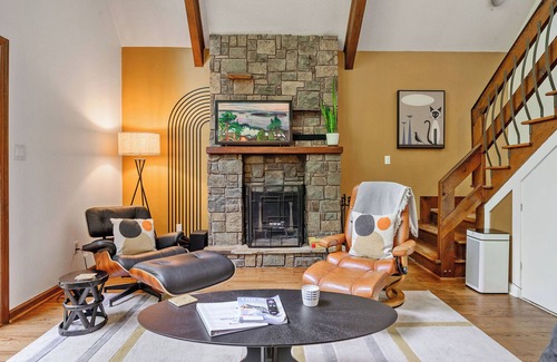 Northwest Raleigh House | Mid-Century Fairytale Cabin ✦ Best Coffee Station for Miles!