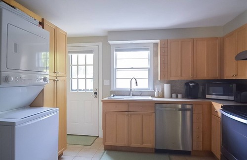Yarmouth Apartment | Midcentury Modern 2 Bedroom Village Oasis