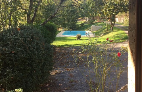 Rochechouart Cottage | Mill, private island, heated swimming pool June to September below the Castle