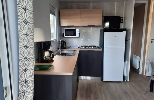 Ferel House | Mobil Home gemütlich "Pacific" 2 Schlafzimmer 4 Personen