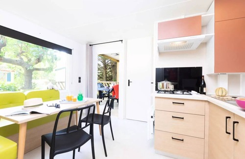 Palau-del-Vidre House | Mobil-Home LOGGIA2 CLIM/TV 4 Personen