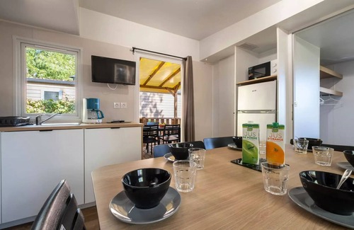 Saint-Michel-en-l'Herm House | Mobilheim VIP 3 Schlafzimmer > 32 m2 4 Personen